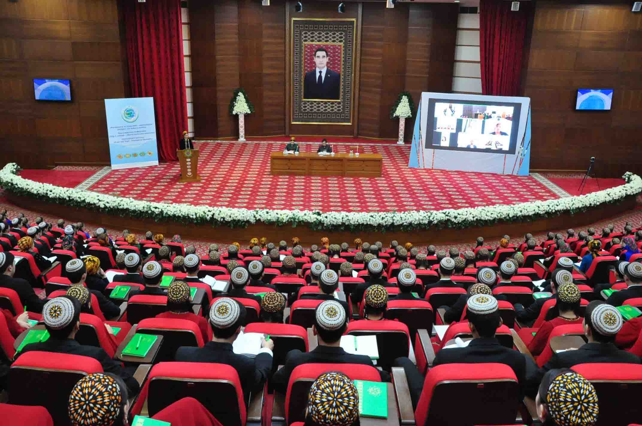 The International Conference "Peace and Trust – Universal Principles" was held at the IIR MFA of Turkmenistan.