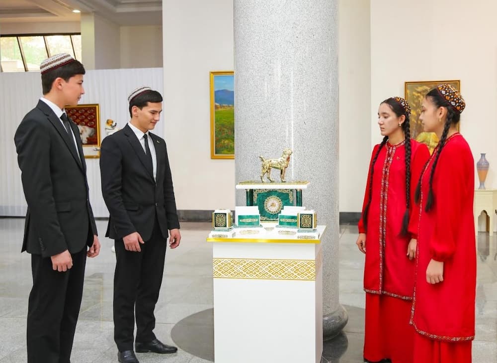 National Pride in Art: “Turkmen Alabay” Exhibition Opened in Ashgabat