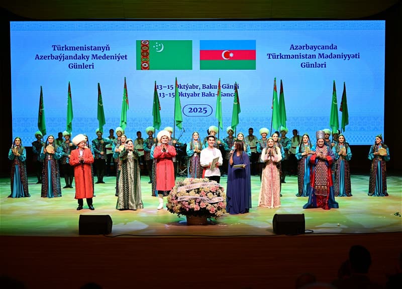 В Баку торжественно открылись Дни культуры Туркменистана