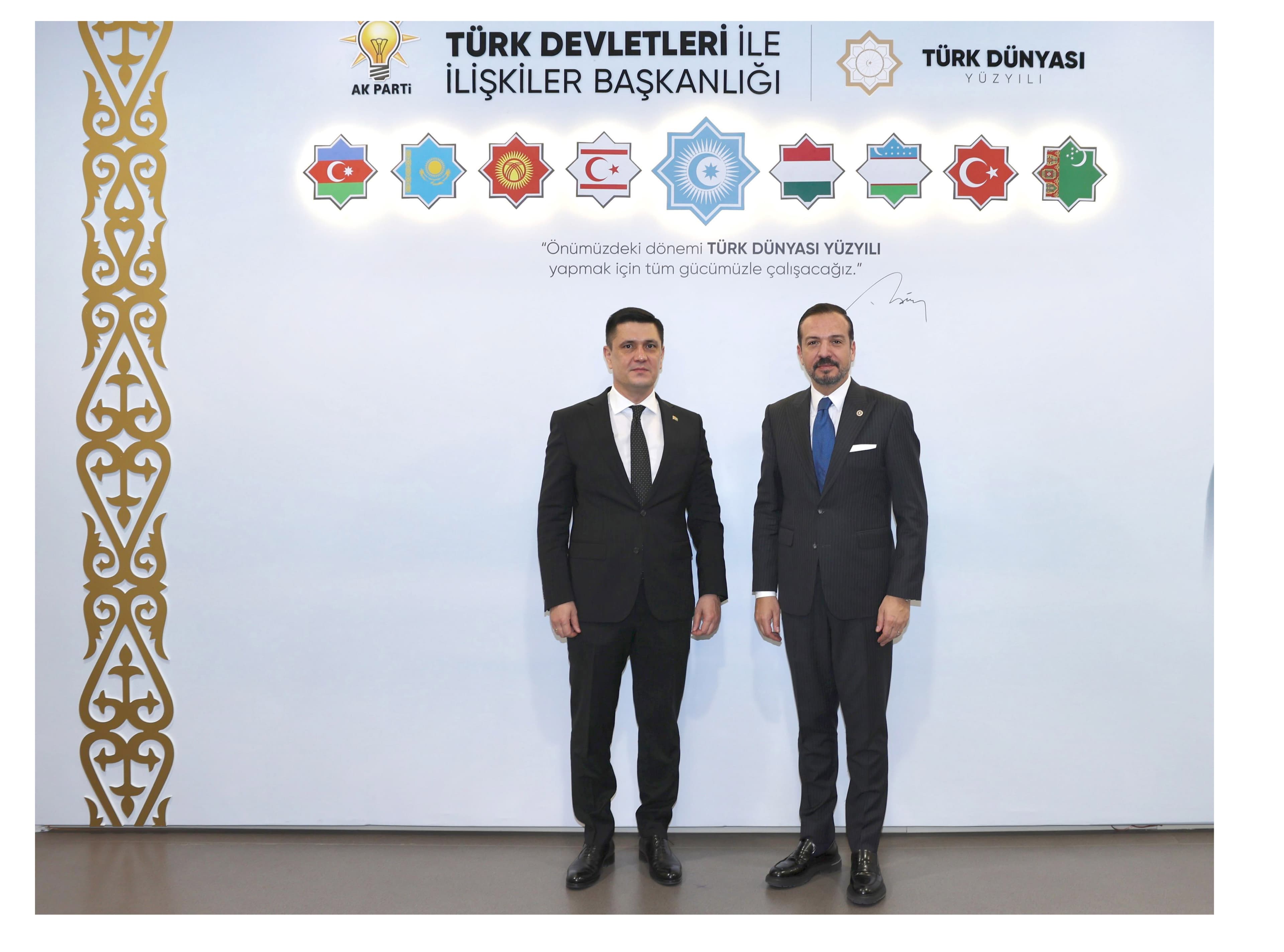 ambassador-turkmenistan-met-deputy-chairman-justice-and-development-party-turkiye