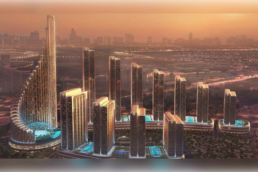 gorod-mercedes-benz-v-dubae-zhiloj-kompleks-12-neboskrebov