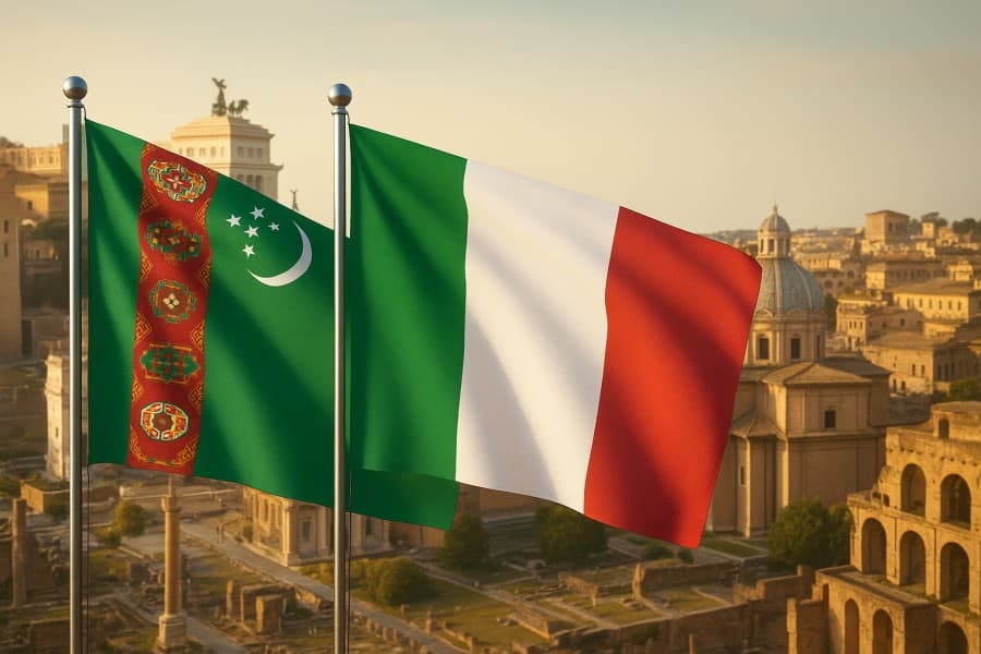 Türkmenistanyň bilim ministri Italiýanyň ilçisi bilen duşuşyk geçirdi
