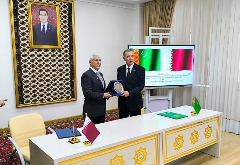 Türkmenistan we Katar ýokary bilim tejribelerini paýlaşýarlar