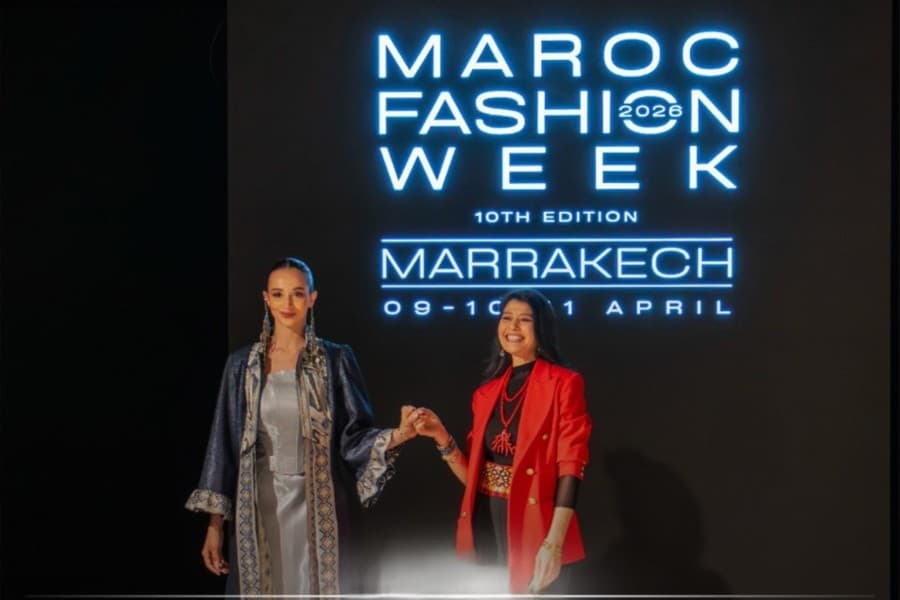 turkmen-designer-presents-collection-international-fashion-week-morocco