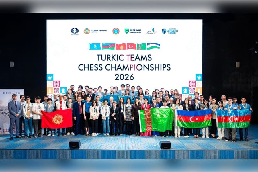 Turkmen chess players won four medals at tournaments of Turkic countries in Astana
