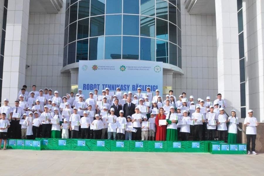 Results of Two-Day Youth Robotics Competition Were Summarized in Turkmenistan