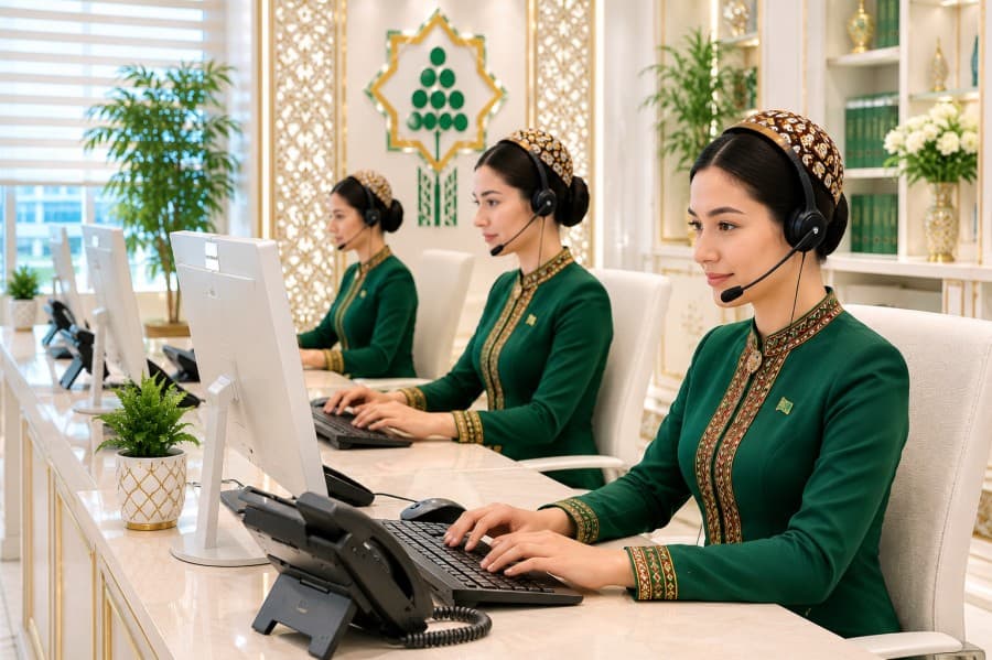 «Türkmentelekom» işewürlik üçin «Call-center» hyzmatyny hödürleýär