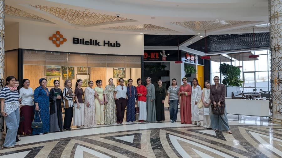 Bilelik Hub döredijilik merkezi işine başlaýar: ilkinji taslamalar we başlangyçlar eýýäm öz meýdançasyny tapýar