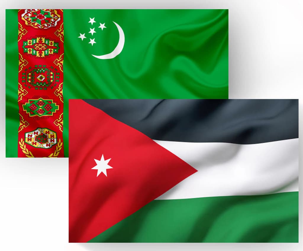 The President of Turkmenistan congratulated the King of the Hashemite Kingdom of Jordan