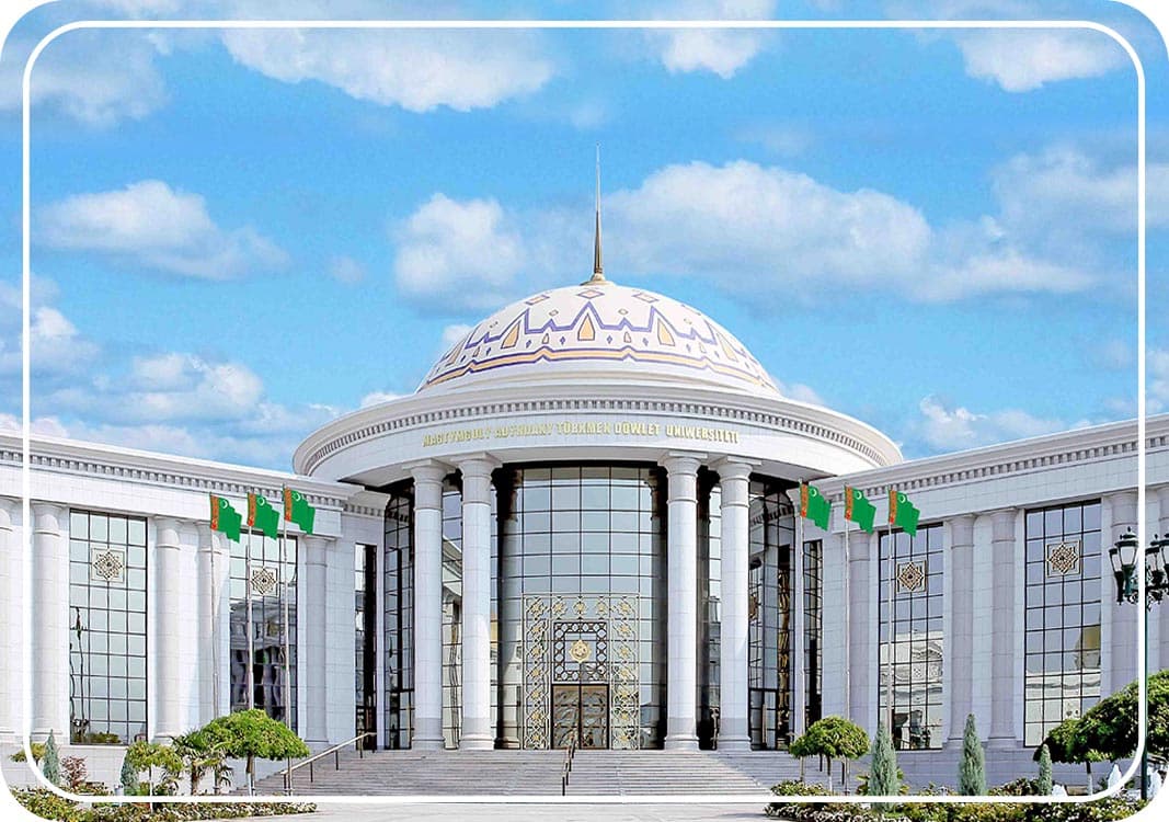 On January 24th Magtymguly Turkmen State University hosted solemn conference.