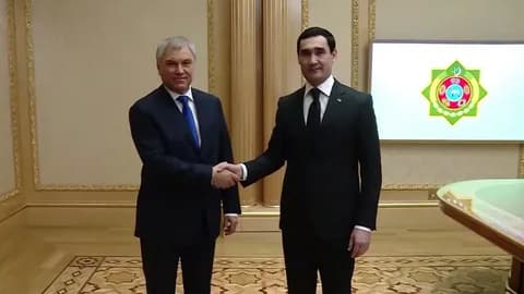 The head of state received the Chairman of the State Duma of the Federal Assembly of the Russian Federation