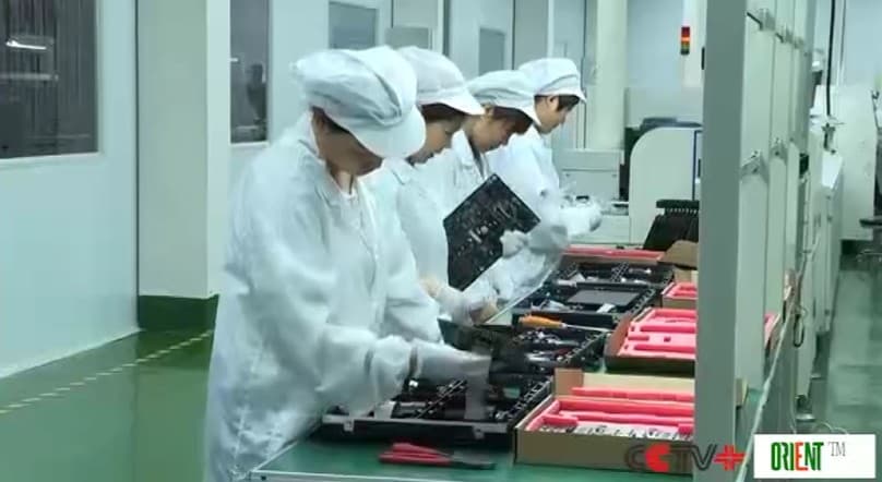 China’s electronic information manufacturing industry posts steady growth in Jan-Oct