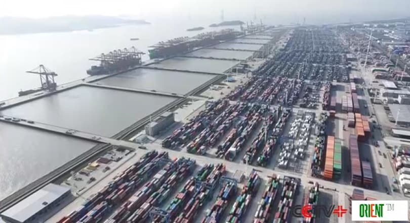 Ningbo-Zhoushan Port annual container throughput tops 40 million TEUs for first time