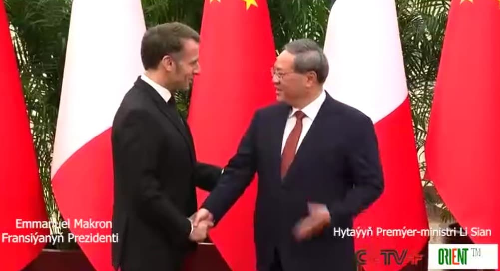Hytaýyň Premýer-ministri Fransiýanyň Prezidenti bilen duşuşdy