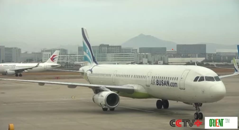 First direct air route between Xiamen, Busan launched
