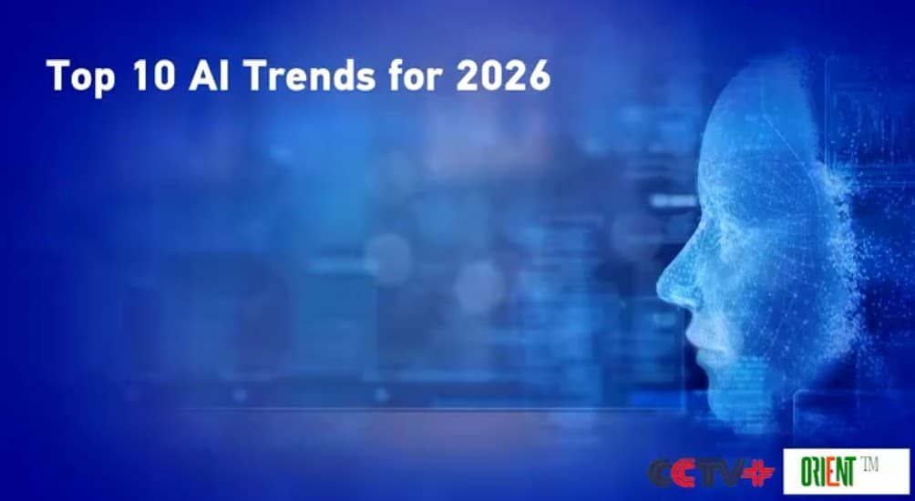 China Media Group unveils top 10 AI trends for 2026