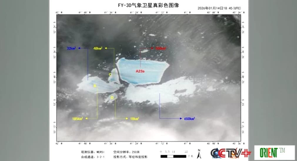 World’s formerly largest iceberg enters final stage of disintegration