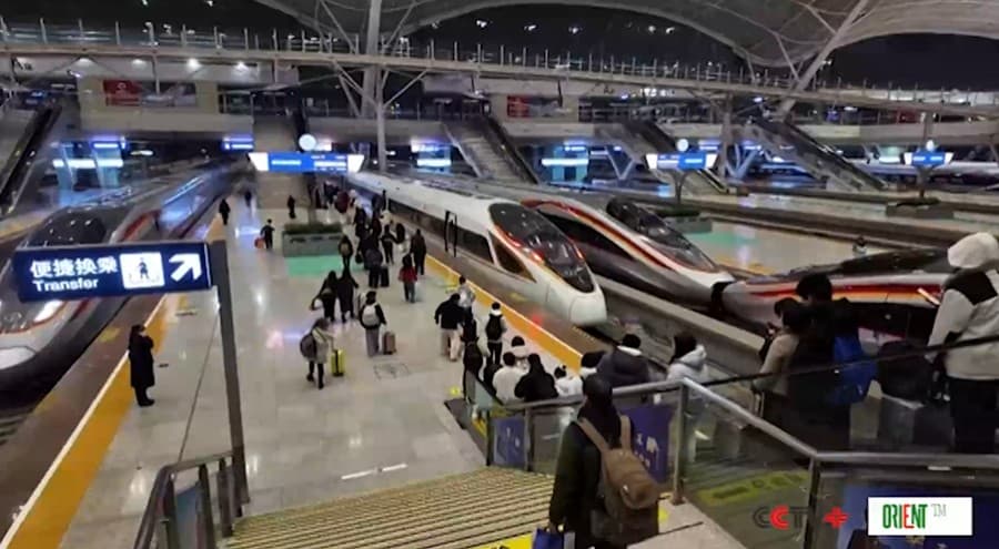 China expects 285 mln passenger trips on Day 12 of Spring Festival travel rush