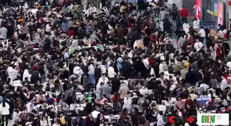 Over 270 mln inter-regional passenger trips expected on Day 13 of Spring Festival travel rush