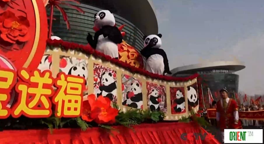 Urumqi holds parade to celebrate Lantern Festival