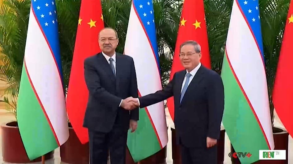 Li Qiang Calls for Efforts to Build a China-Uzbekistan Community with a Shared Future