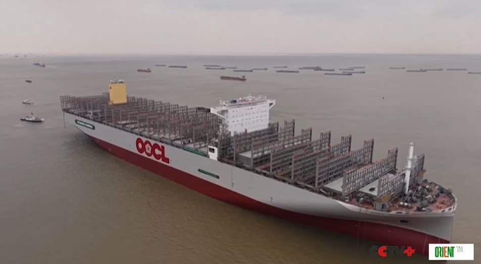 World's First Methanol Dual-Fuel Containership Completed in Nantong, China