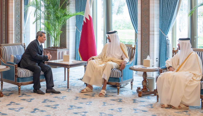  Emir of Qatar received delegation of Turkmenistan led by Deputy Prime Minister Rashid Meredov