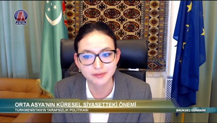  Embassy in Belgium: Peace initiatives of Turkmenistan on 20 media platforms in Europe