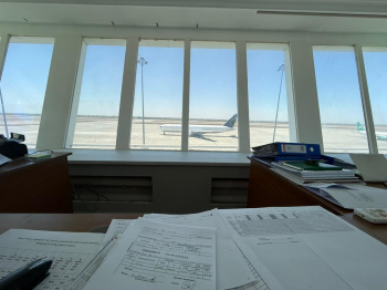 "SKYTAXI" TULM-yň gurnamagynda Daşoguz Halkara howa menzilinde ilkinji tehniki gonuşy amala aşyrdy