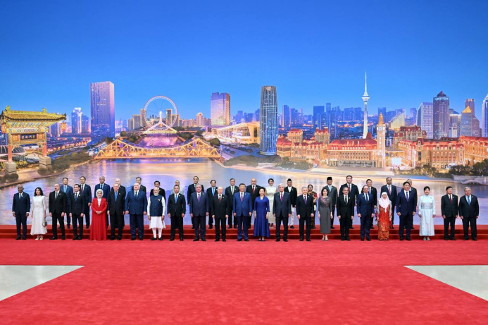  Serdar Berdimuhamedov takes part in SCO events in Tianjin