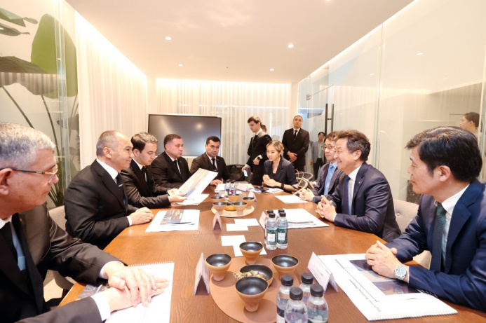  Head of Daewoo E&C hopes to participate in significant projects in Turkmenistan