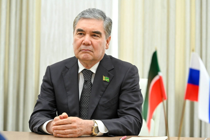  Gurbanguly Berdimuhamedov spoke at the KazanSummit 2022 Economic Summit