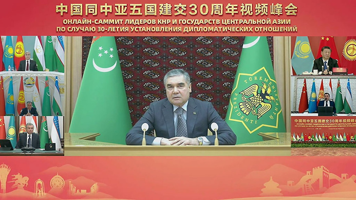  Berdimuhamedov: Turkmenistan sees like-minded people in China and Central Asian countries