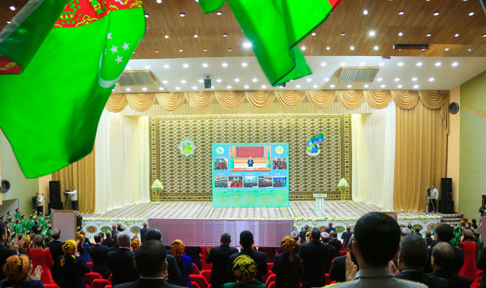  Meeting of People's Council of Turkmenistan/2020  - photo and video