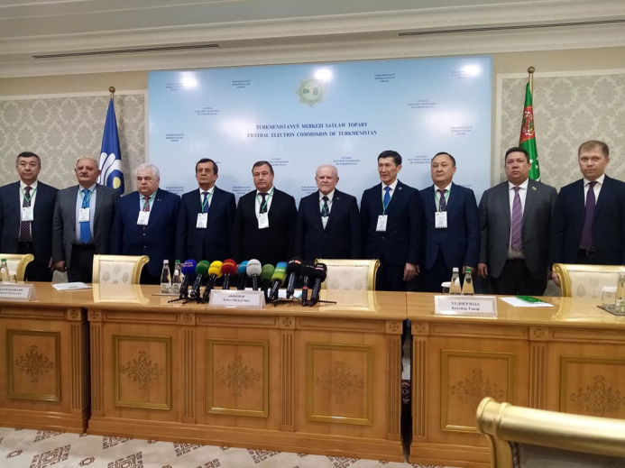  The mission of observers from the CIS summed up the monitoring of the presidential campaign in Turkmenistan