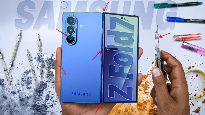  Samsung Galaxy Z Fold7: Первые тесты подтверждают невероятную прочность