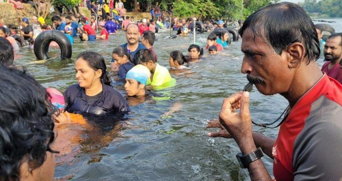  Indian man taught 10,000 people to swim to save lives — a story of the power of a simple act