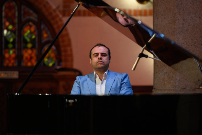  Composer Mammed Guseynov performed in a concert dedicated to Elena Obraztsova in Kaliningrad