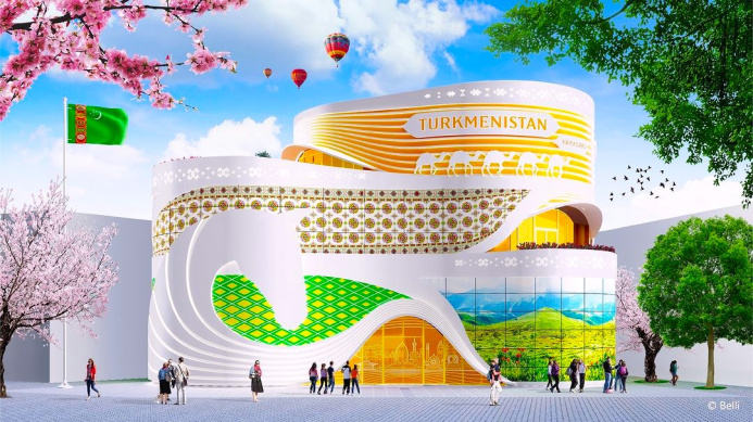  Организаторы Expo 2025 в Японии показали дизайн туркменского павильона