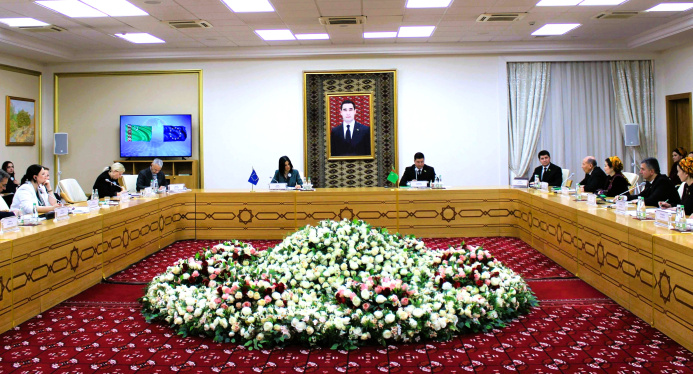  Turkmenistan-EU interparliamentary dialogue was held in Ashgabat