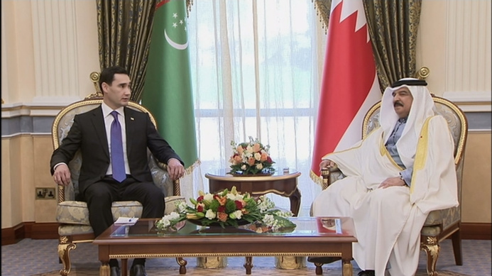  Negotiations between President Serdar Berdimuhamedov and King Hamad bin Isa Al-Khalifa