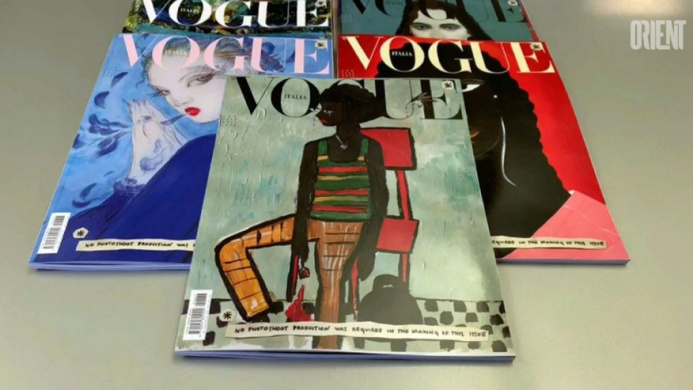  Vogue Italia refuses to use photos and "turns green"