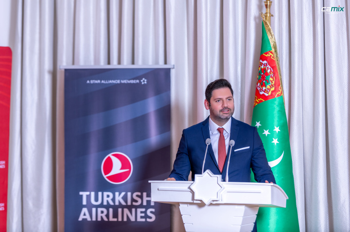  Turkish Airlines Strengthens Cooperation with Turkmenistan — Sinan Dilek Outlines Strategic Goals