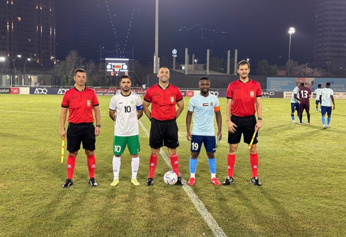  The Turkmenistan national football team won the first match at the training camp in the UAE