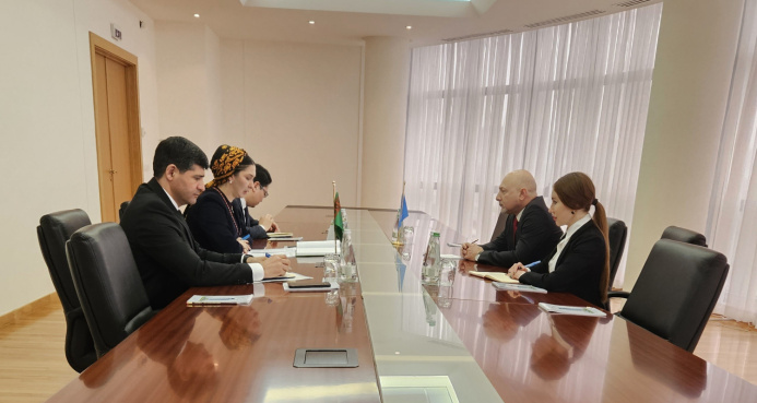  A meeting with the head of the Russian Orthodox Church was held at the Ministry of Foreign Affairs of Turkmenistan