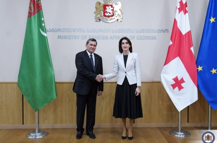  Turkmenistan and Georgia Strengthen Bilateral Ties During Foreign Ministers' Talks