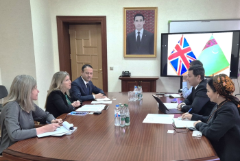 Double diplomas and IELTS testing implementation: key topics of the meeting between the Ministry of Education of Turkmenistan and the british delegation