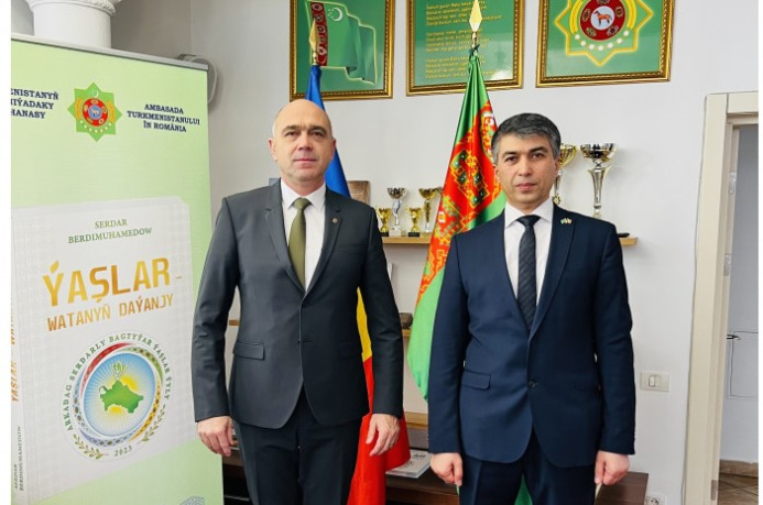  Türkmenistan we Rumyniýa parlamentara hyzmatdaşlygy işjeňleşdirýär