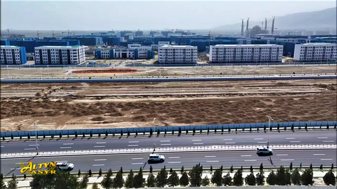  The Chairman of the Khalk Maslakhaty (People's Council) inspected the innovative development of the city of Arkadag