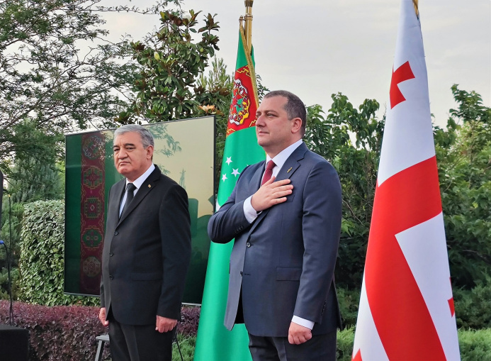  Ashgabat Celebrated Georgia's Independence Day: Focus on Partnership and Cultural Ties